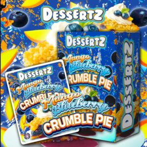 DESERTZ MANGO BLUEBERRY CRUMBLE PIE