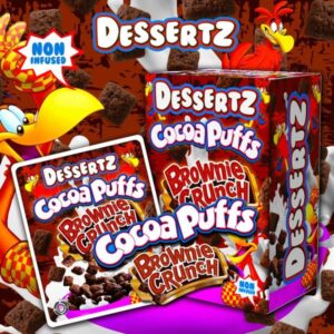 DESSERT COCOA PUFFS BROWNIES