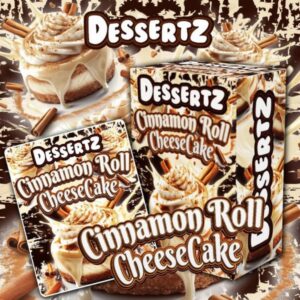 DESSERTZ CINNAMON ROLL CHEESECAKE