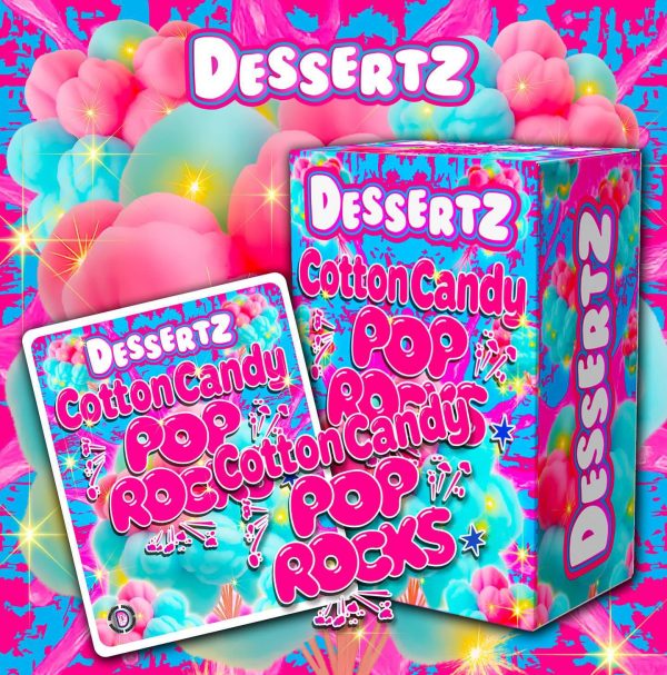 BUY DESSERTZ COTTON CANDY POP ROCKS