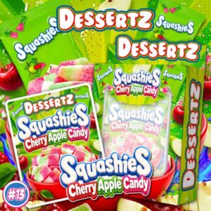 Squashies Cherry Apple Candy