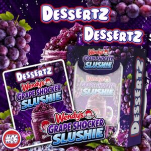 Wendy Grape Shocker Slushie